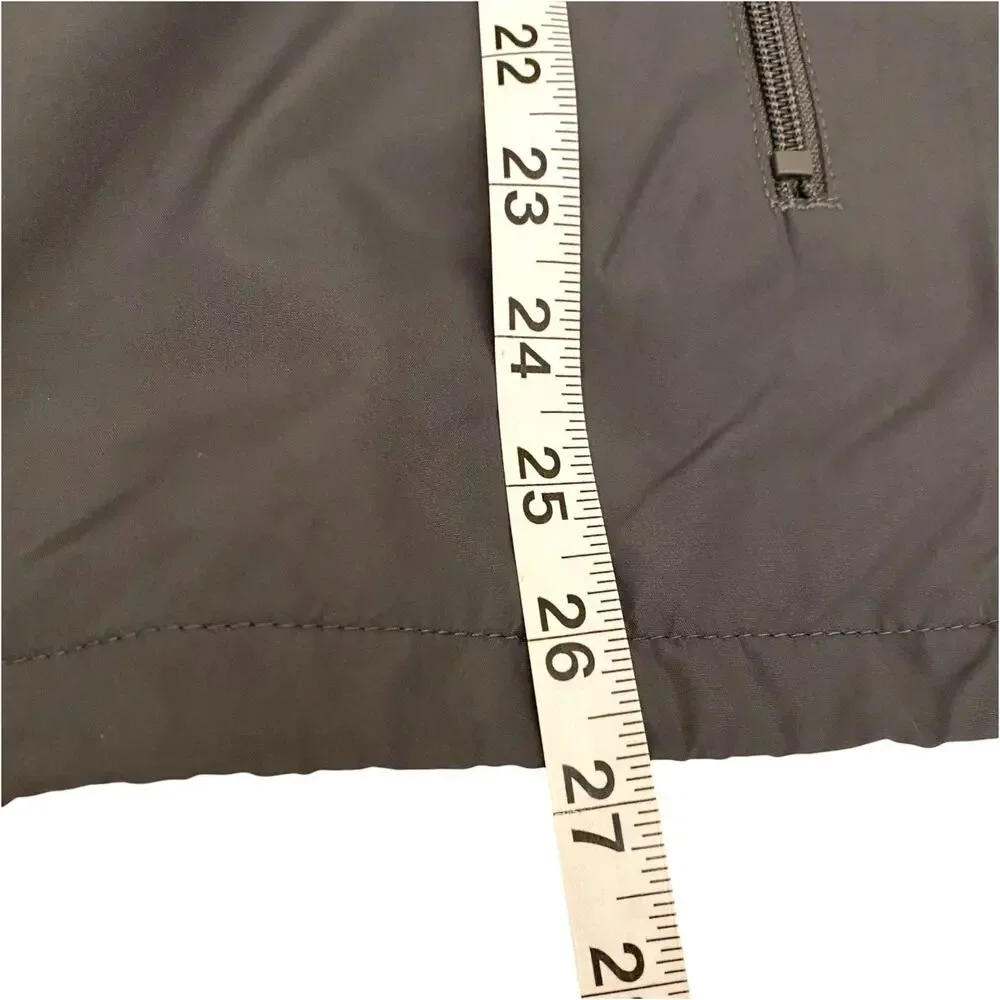 Disney Parks Unisex Size Small Windbreaker Jacket Blue and Grey with Hoodie
